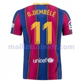 Maillot de Foot FC Barcelone Ousmane Dembele 11 Domicile 2020-21